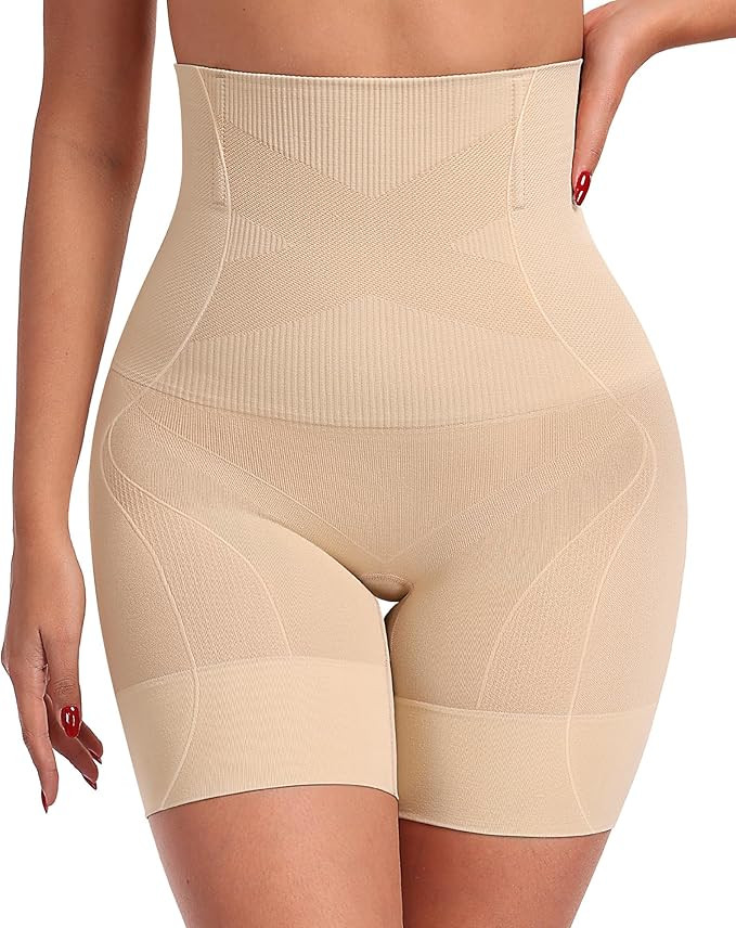 OEAK Shapewear Tummy Control for Women Thigh Slimmer High Waisted Body Shaper Shorts Butt Lifting... | Amazon (US)