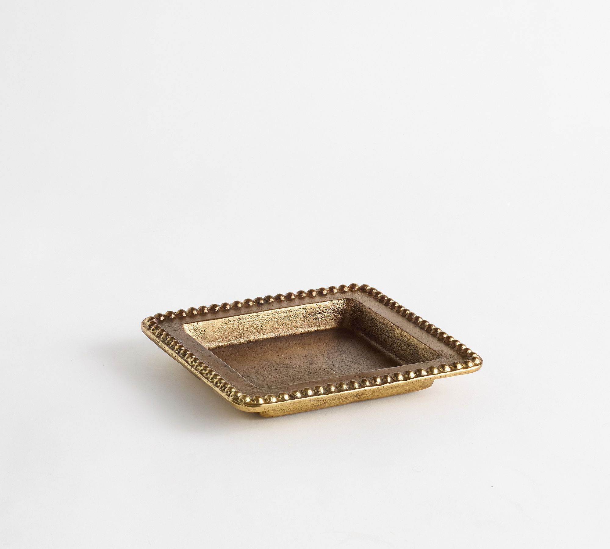 Beaded Brass Tray | Pottery Barn (US)