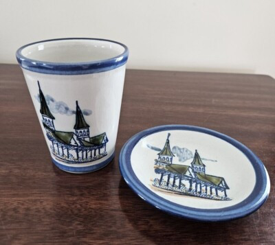 Churchill Downs Twin Spires~ Louisville Kentucky Stoneware Pottery Cup & Saucer  | eBay | eBay US