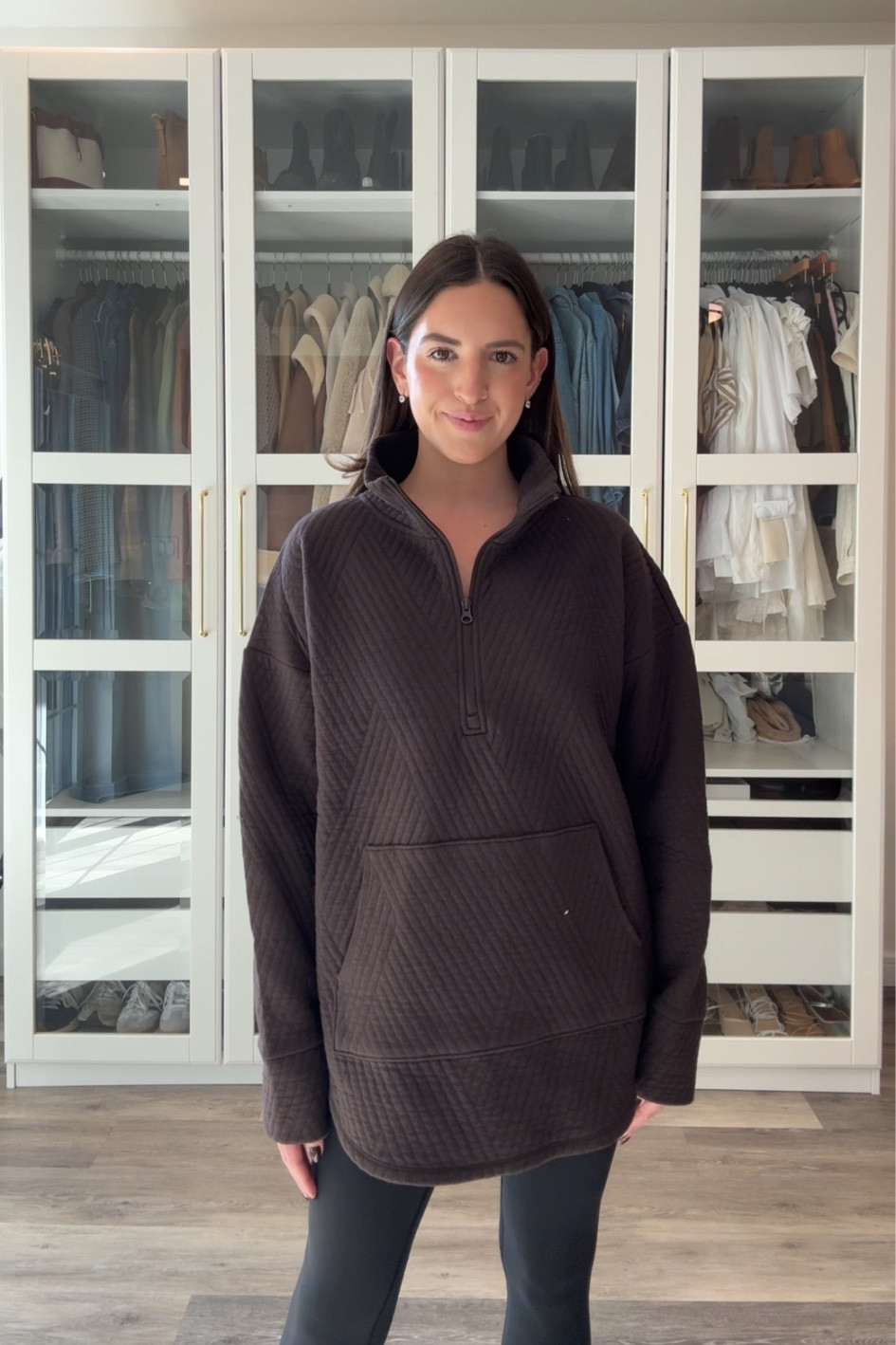 Wearing a small for an oversized fit 

#LTKStyleTip #LTKGiftGuide #LTKCyberWeek