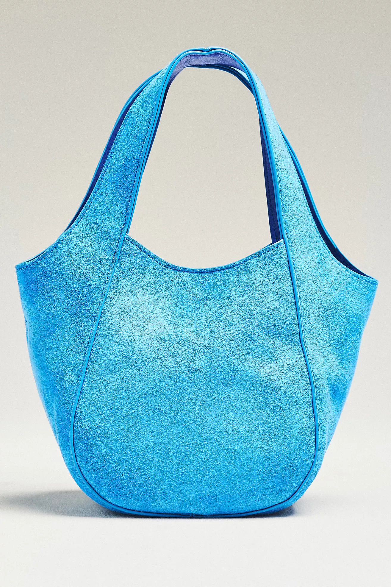 The Sonia Faux Suede Mini Slouchy Tote Bag | Anthropologie (US)