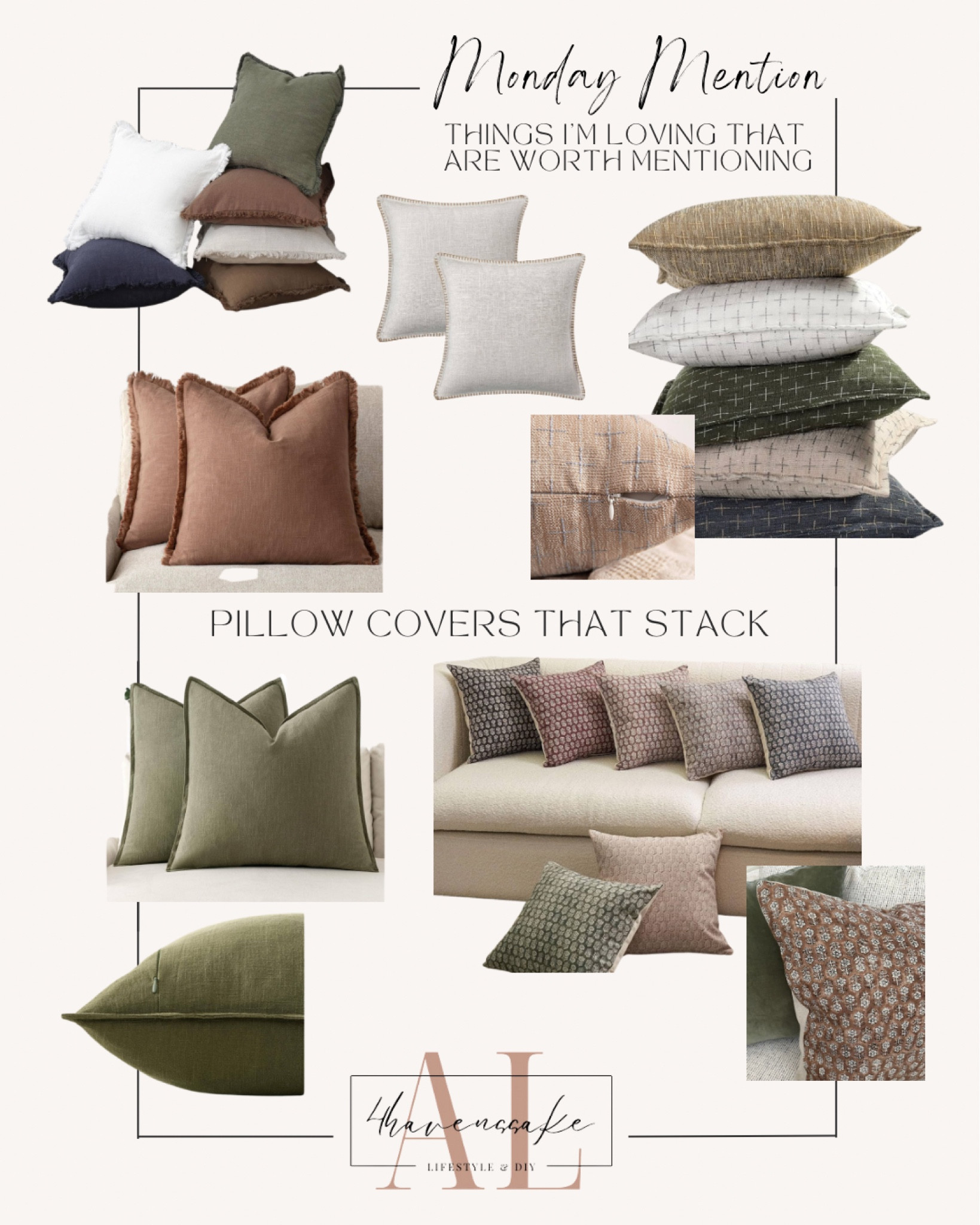 This is such an easy way to change up a space. The quality of these pillow covers is superb. 

Change up your space without having to store away old pillows. 

These covers stack in quality among several I tested. 

#LTKSeasonal #LTKfindsunder50 #LTKhome
