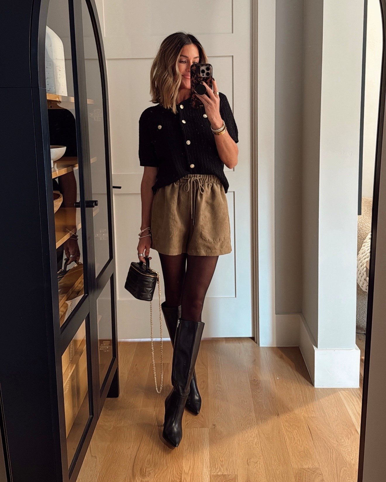 The fabric is SO nice! So comfortable, so elevated, super affordable and PERFECT for fall!! Wearing xs in the Target top and Target shorts. Great for date night, a concert, and even workwear!👏🏼💃🏻

#LTKFindsUnder50 #LTKStyleTip #LTKSeasonal