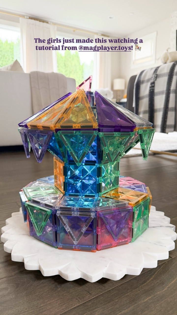 Magnetic Tiles! We have two sets of magnetic tiles and two add ons. I think magnetic tiles are a must have for kids!

#LTKkids #LTKsummer #LTKhome