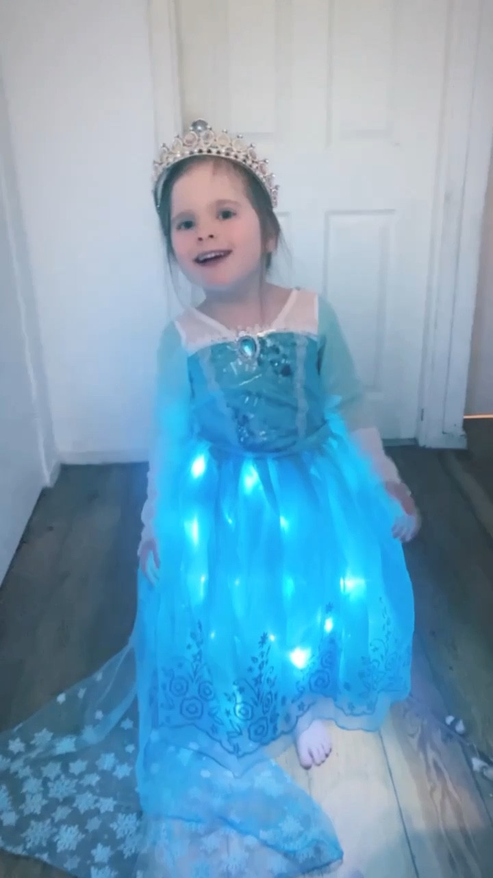 Light up princess dress ! The most perfect Christmas gift idea .

#dressingup #kids #christmas #dress #gift 

#LTKkids #LTKGiftGuide #LTKfamily