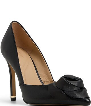 Ted Baker London Rosie Leather Flower Ornament Pumps | Dillard's | Dillard's