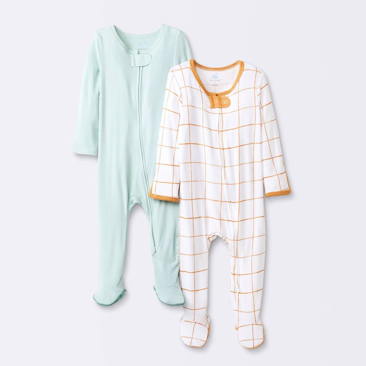 Baby Boys' 2pk Solid Modal Blend Sleep N' Play - Cloud Island™ | Target