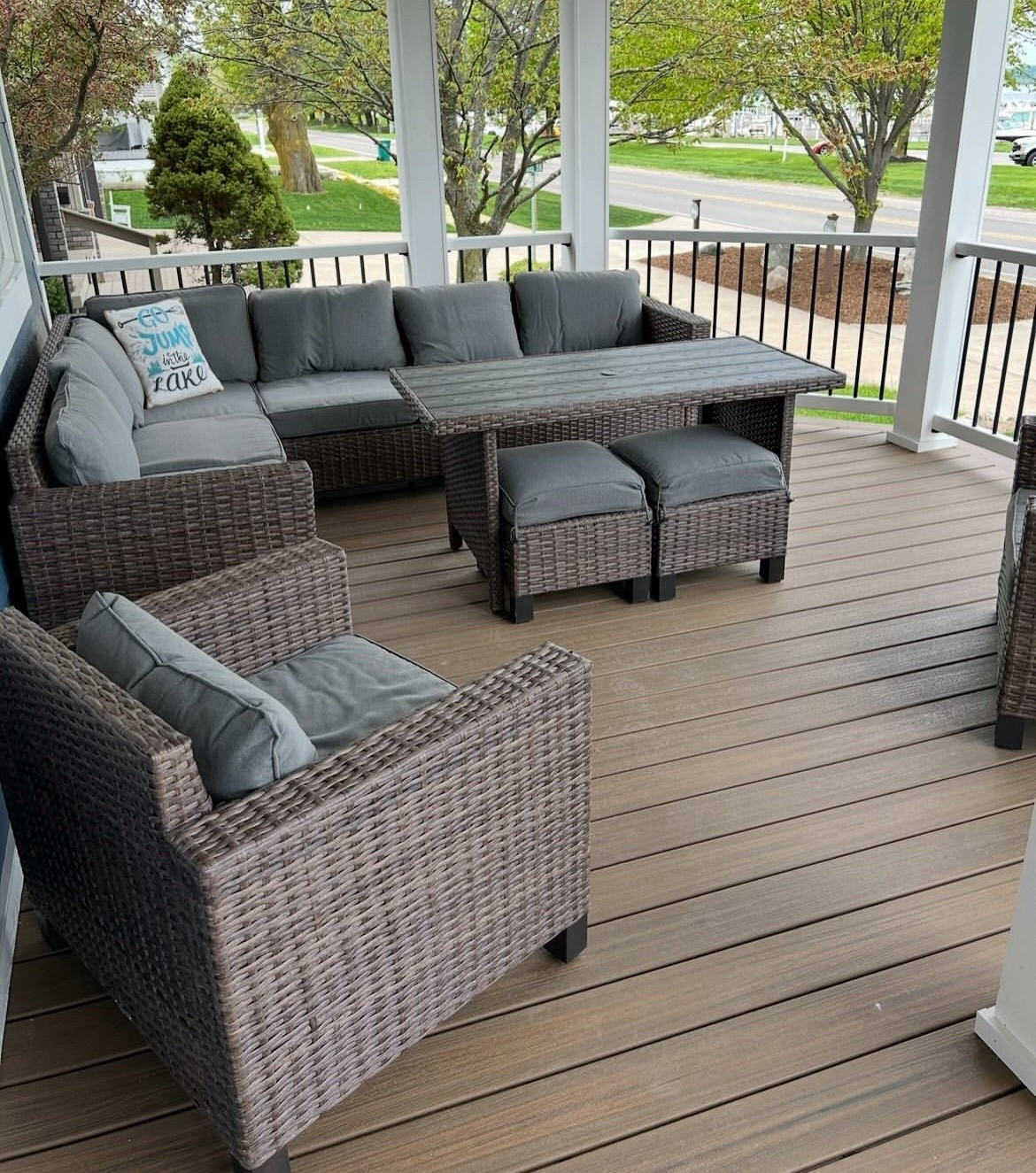 Our porch set from Walmart has been out of stock most of this season.. it’s back now & on clearance! We love it so much. 

#LTKSeasonal #LTKSaleAlert