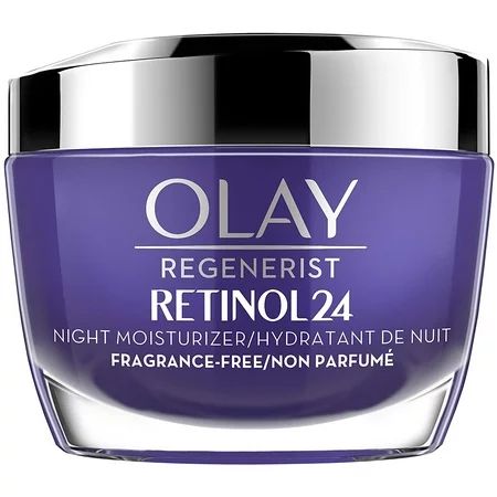 3 Pack - Olay Regenerist Retinol 24 Night Moisturizer cream Fragrance free 1.7 Fl Oz | Walmart (US)