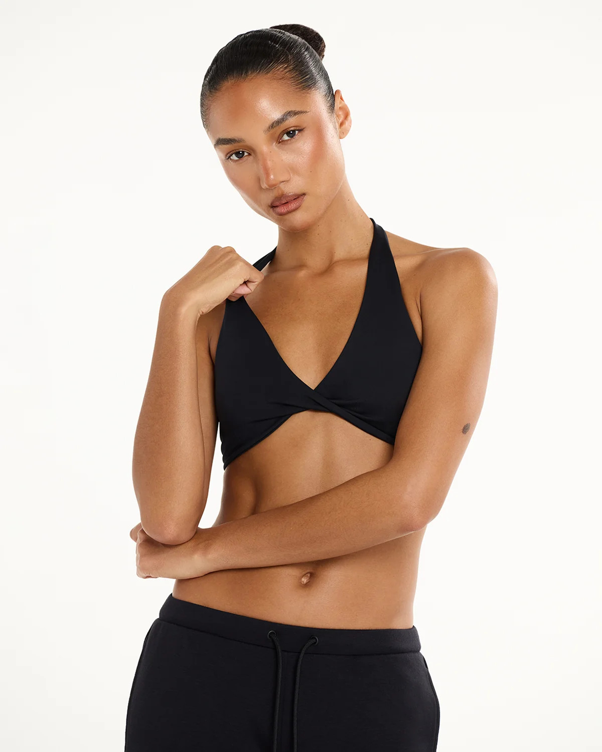 Serenity Blake Crop | Black | Crop Shop Boutique US