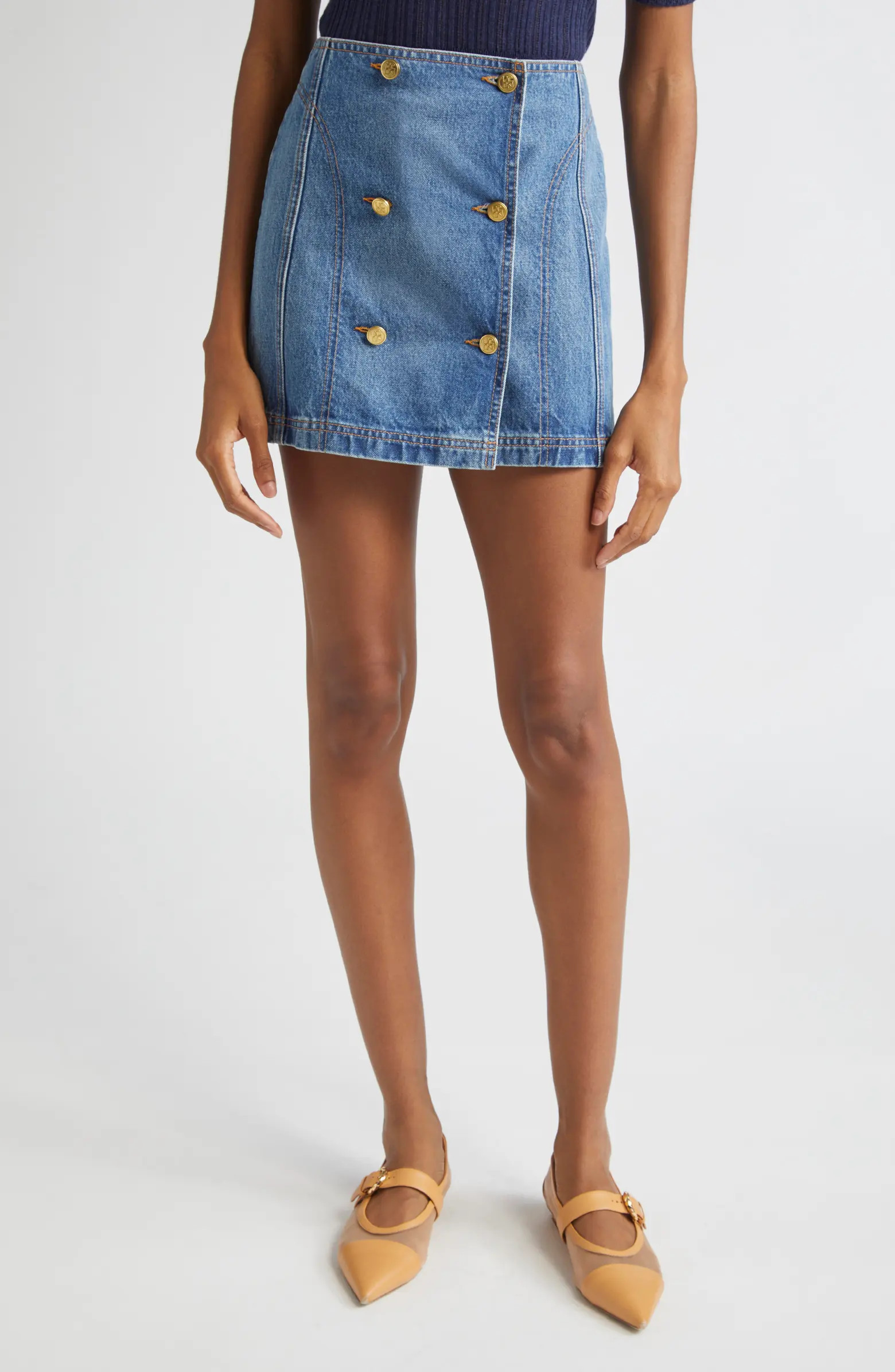 Ulla Johnson The Clara Denim Miniskirt | Nordstrom | Nordstrom