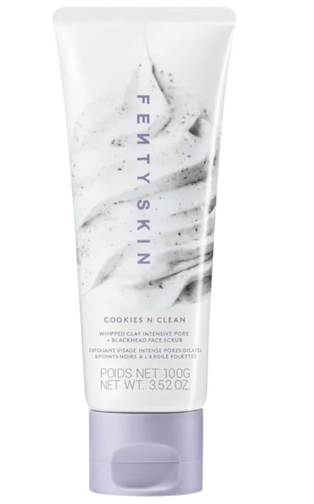 Fenty Skin Cookies N Clean Whipped Clay Intensive Pore + Blackhead Face Scrub | Amazon (US)