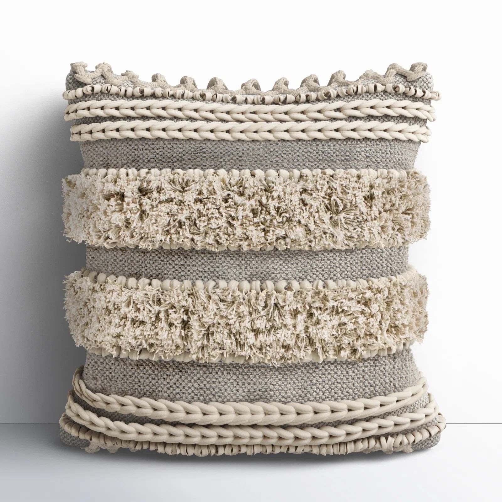 Venora Striped Cotton Throw Pillow | Wayfair North America