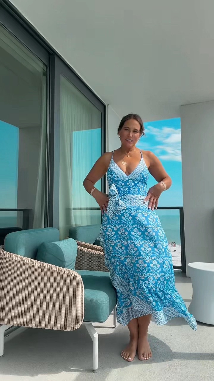 This wrap skirt can be worn so many different ways  

#LTKSeasonal #LTKOver40 #LTKootd