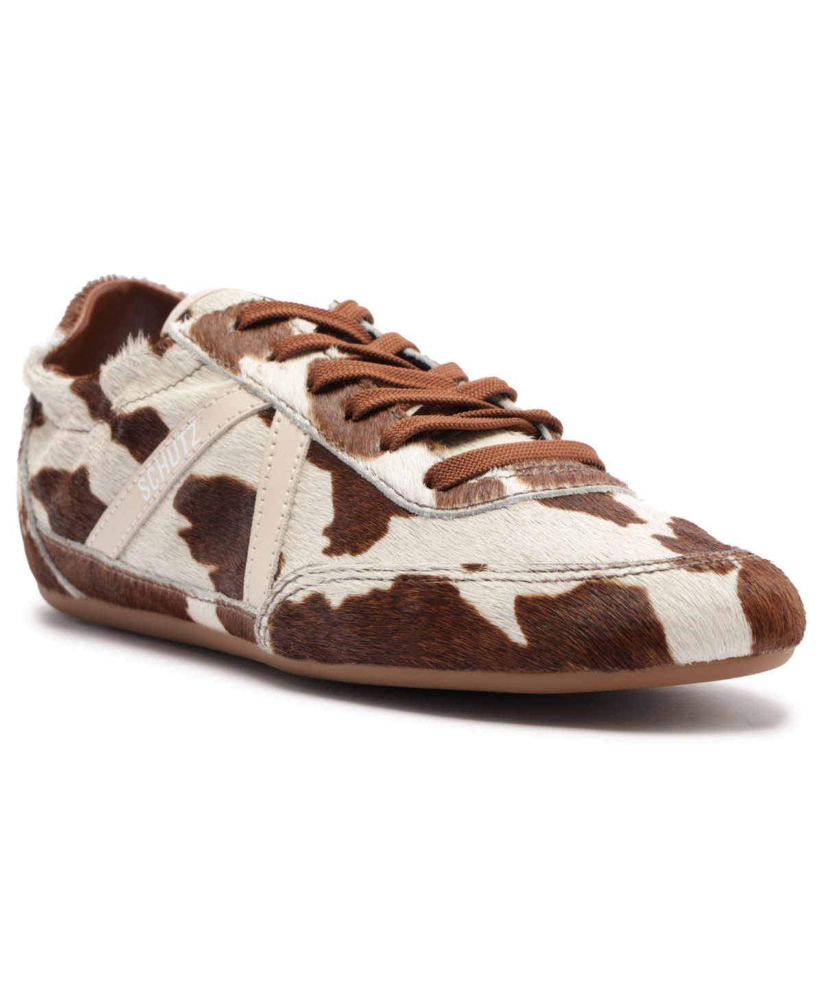 Schutz Women's Eight Lace-Up Sneaker - Pearl Pony | Macy's