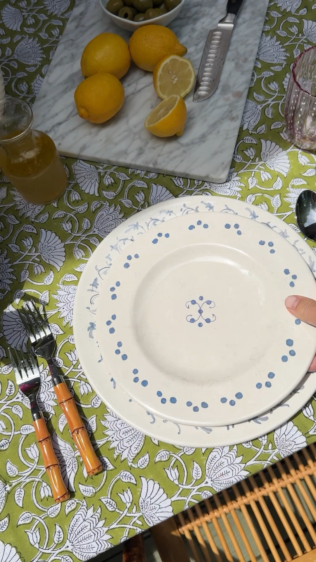 Another favorite find from Sabavi Home—these gorgeous melamine plates. They’re perfect for al fresco dinners, and I’m obsessed with the blue floral detail. Totally giving coastal grandmother vibes, in the best way.

You can shop these and more of my picks from Sabavi Home on my LTK. Comment SHOP below to receive a DM with a link to shop my post on my LTK. 

#SabaviHomePartner #SabaviHome @SabaviHome #ad


#LTKGiftGuide #LTKSummerEdit #LTKHome