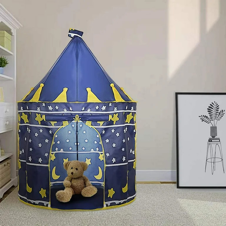 Kids Tents Foldable Play House Baby Play Tent Portable Games Play House Castle Toys for Indoor & ... | Walmart (US)