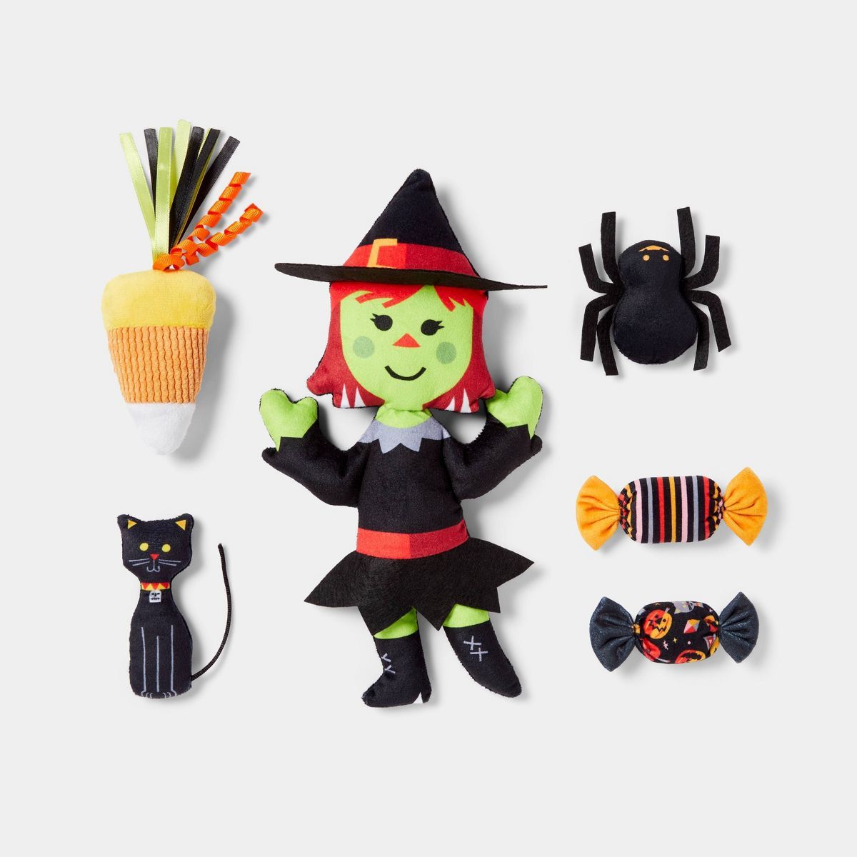 Halloween Cat Toy Set - 6pk - Hyde & EEK! Boutique™ | Target