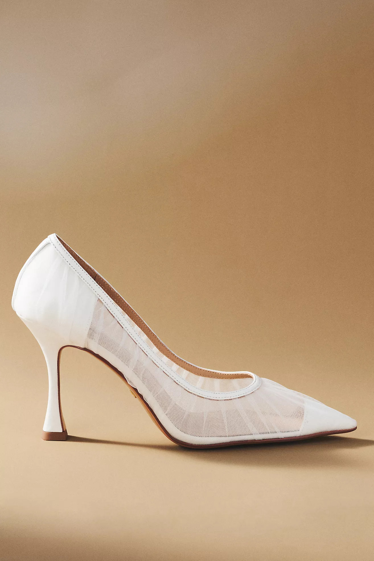 Lola Cruz Pleated Tulle Pumps | Anthropologie (US)