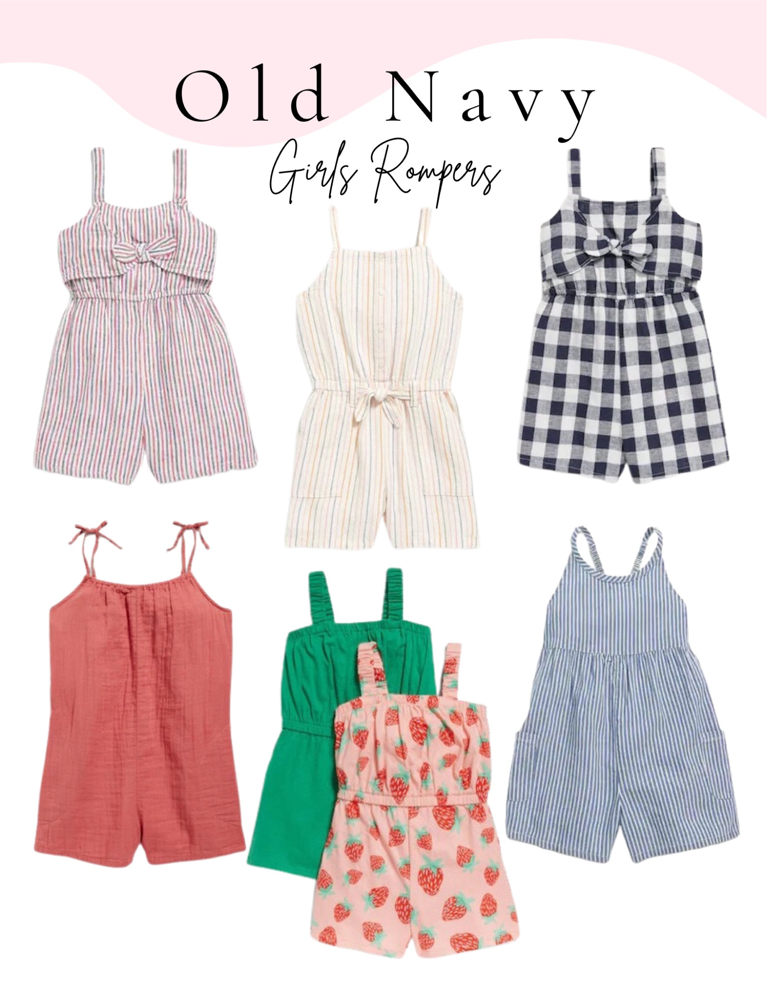 Old Navy Girls Rompers for Summer 

#LTKfamily #LTKSeasonal #LTKkids