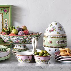 Famille Rose Porcelain Fruit Bowl | Williams-Sonoma