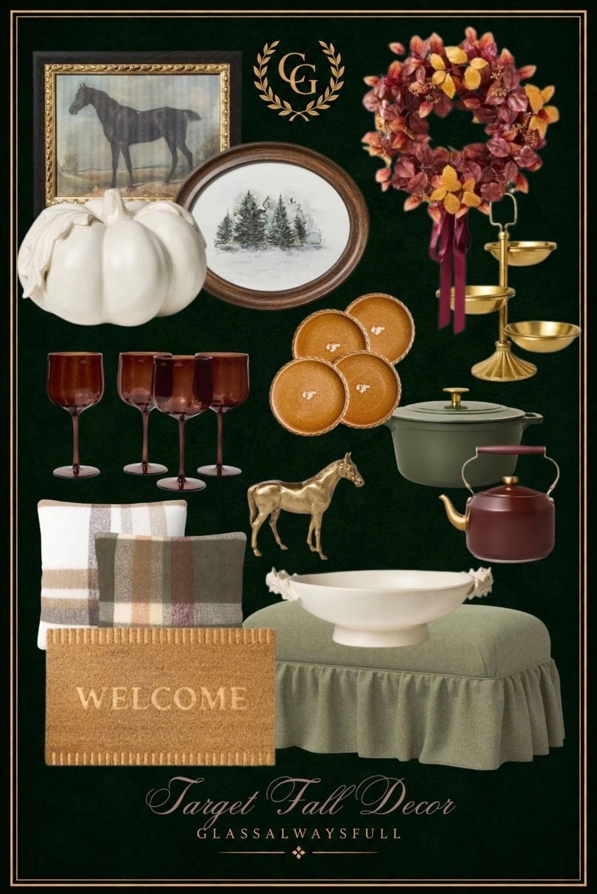 Swoon worthy target fall decor, target fall, fall decor, thanksgiving decor, Ralph Lauren fall. Glassalwaysfull

#LTKSeasonal #LTKHome