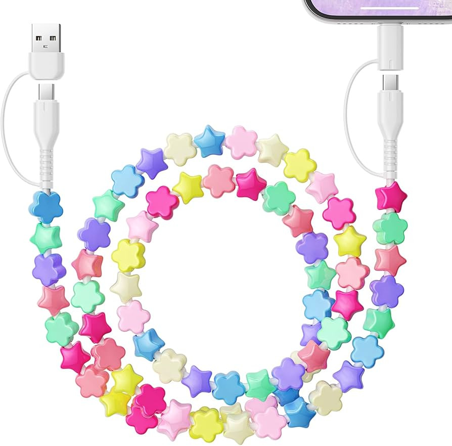 HianDier USB C Cable[MFI Certified] Multi 4 in 1 USB A Type C iOS for iPhone Fast Charging Cable ... | Amazon (US)