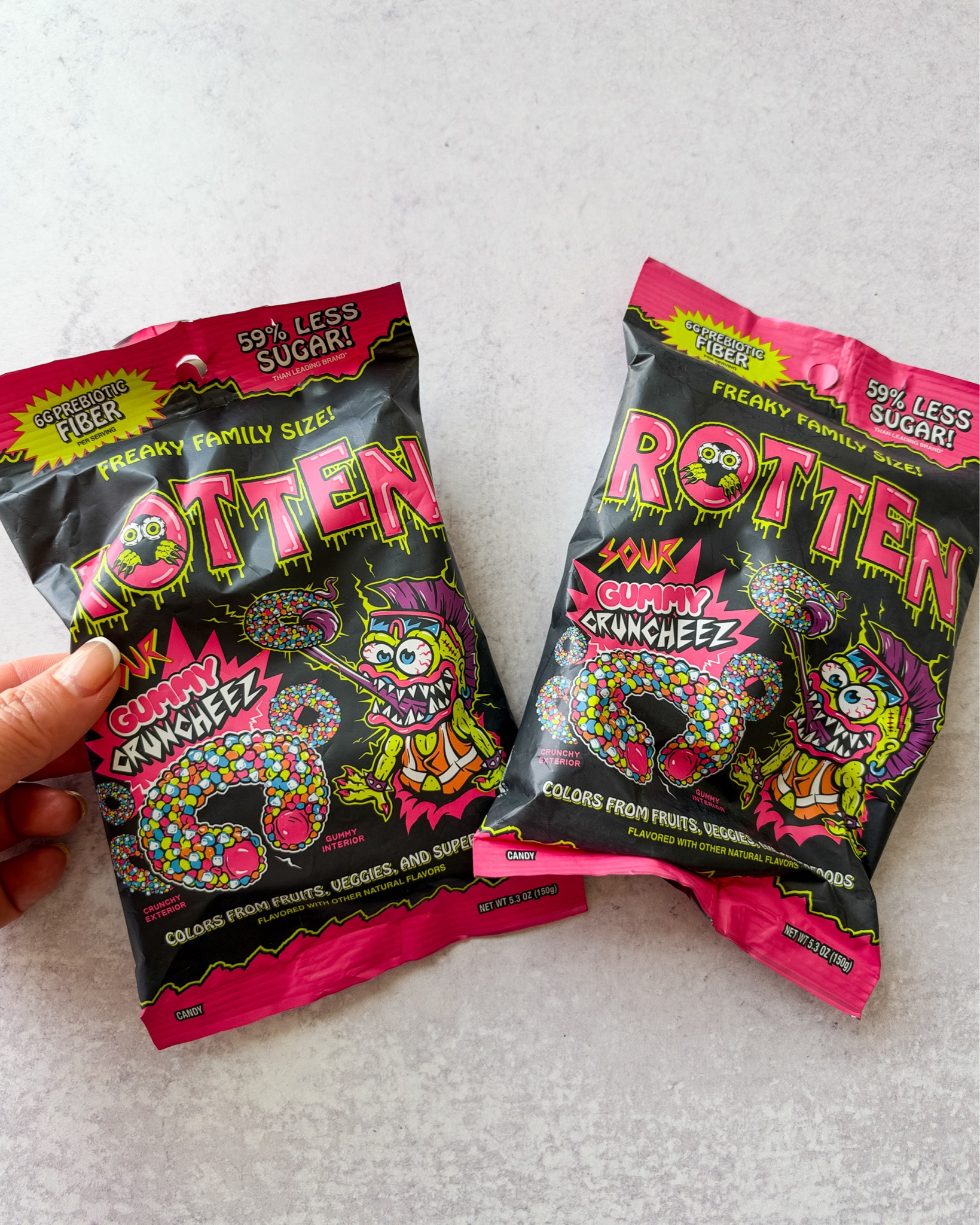 Another look at these crazy Halloween gummies because the packaging alone is so fun. 😂 A great little treat for boo baskets, Halloween parties or spooky movie night! 

 #LTKfoodie #LTKSeasonal #LTKKids