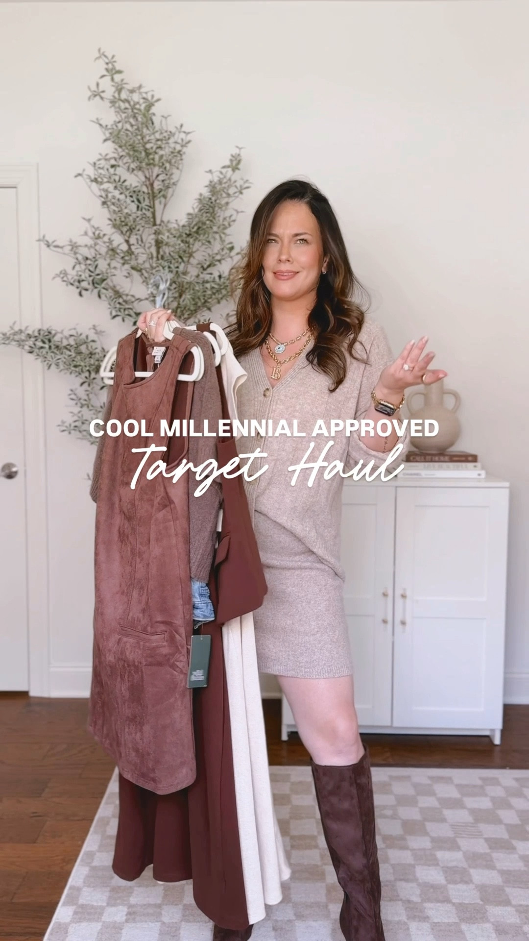 Cool Millennial approved fall haul!! Wearing my true size L/12 in everything! 

#LTKFindsUnder50 #LTKMidsize #LTKSaleAlert