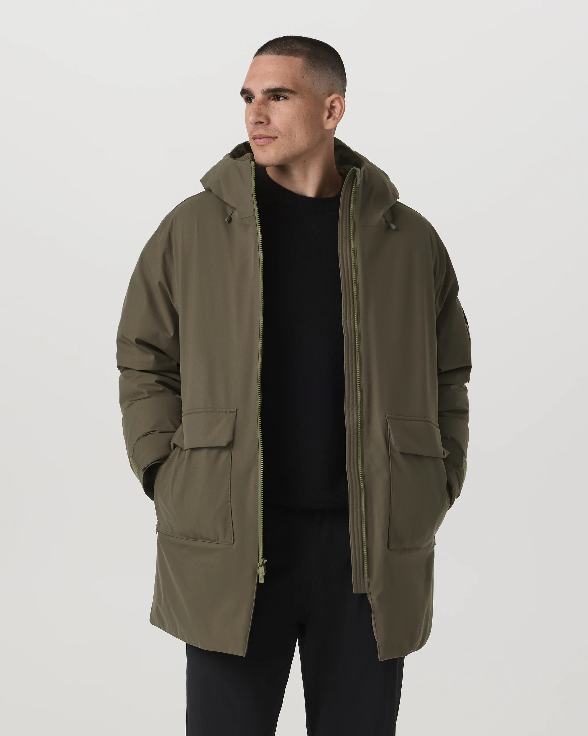 Bering Down Parka | Warm Men's Oregano Jacket | Vuori | Vuori Clothing (US & Canada)