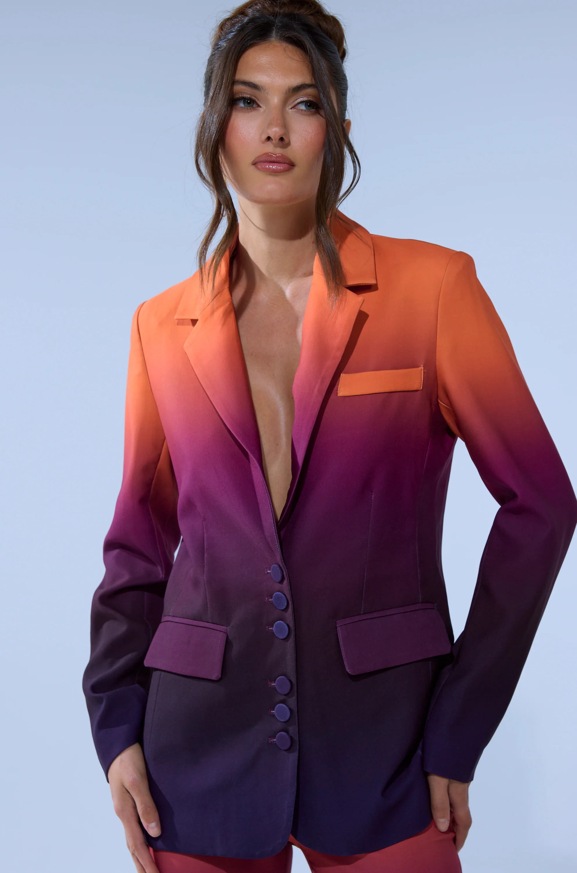 RISE AND SHINE OMBRE BLAZER | AKIRA