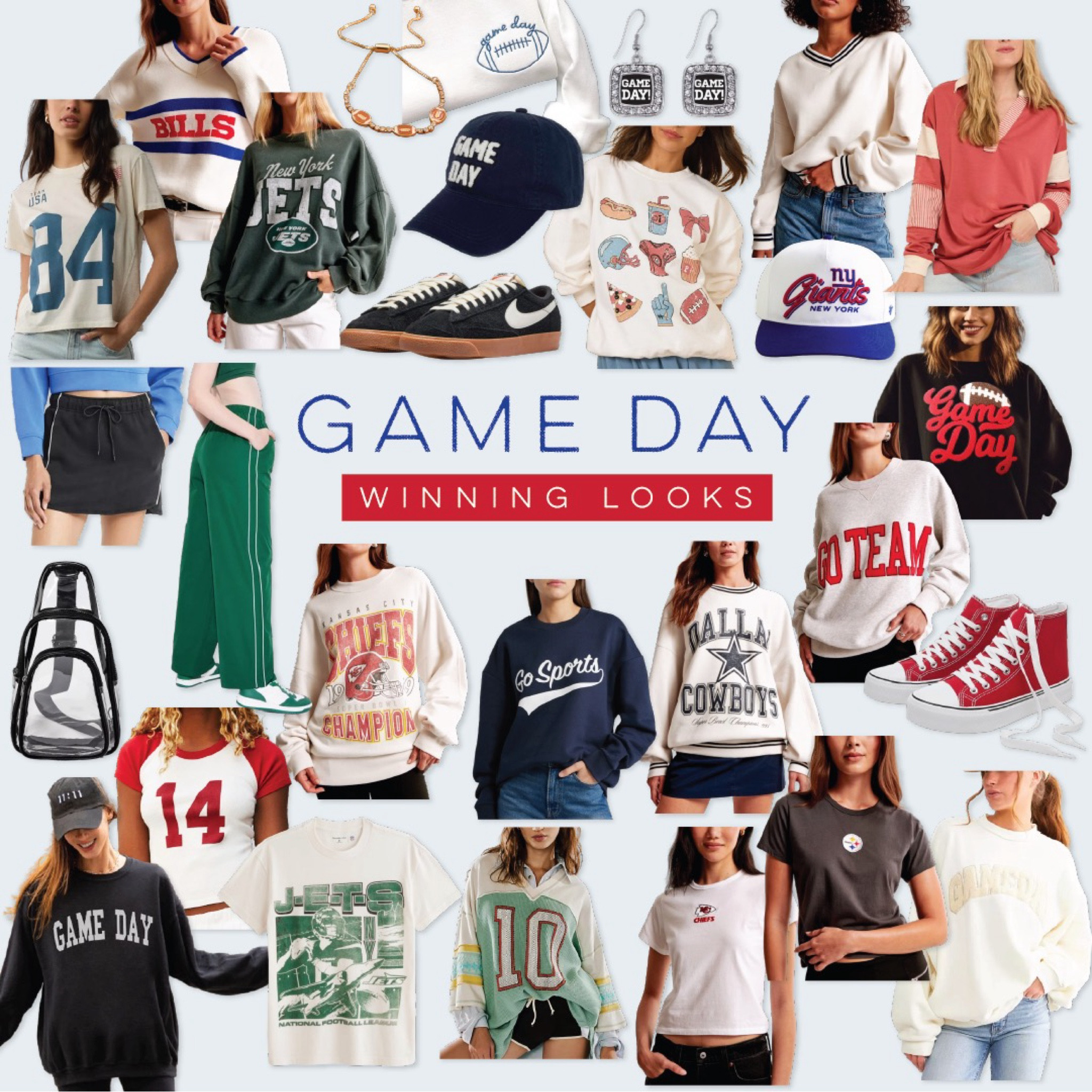 Sideline style on point! Whether you’re in the stands or on the couch, these game day looks are a total score.

#TailgateChic #GameDayReady #FootballSeason

#LTKStyleTip #LTKSeasonal