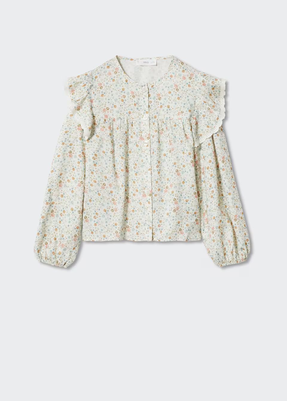 Floral print blouse | MANGO (US)