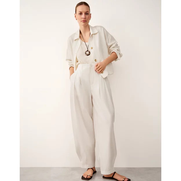 Poplin Trousers | The White Company UK & ROW