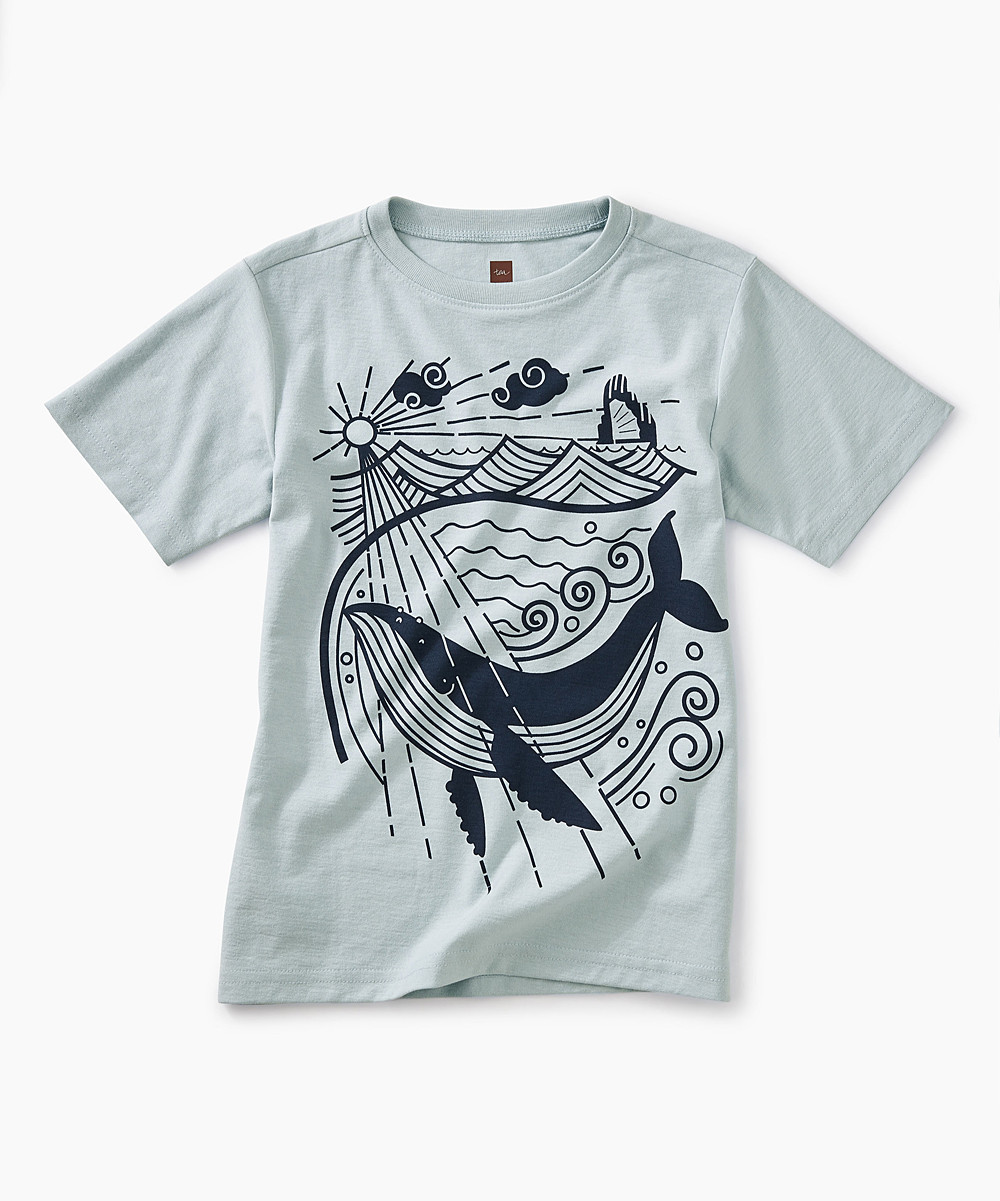 Tea Collection Boys' Tee Shirts Sky - Sky Junk Ship Tee - Toddler | Zulily