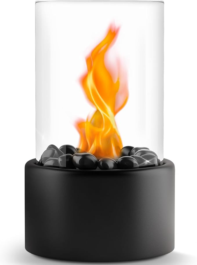 Flammtal Tabletop Fire Pit [4h Burning Time] - Indoor & Outdoor - Ethanol Table Top Fire Bowl wit... | Amazon (US)