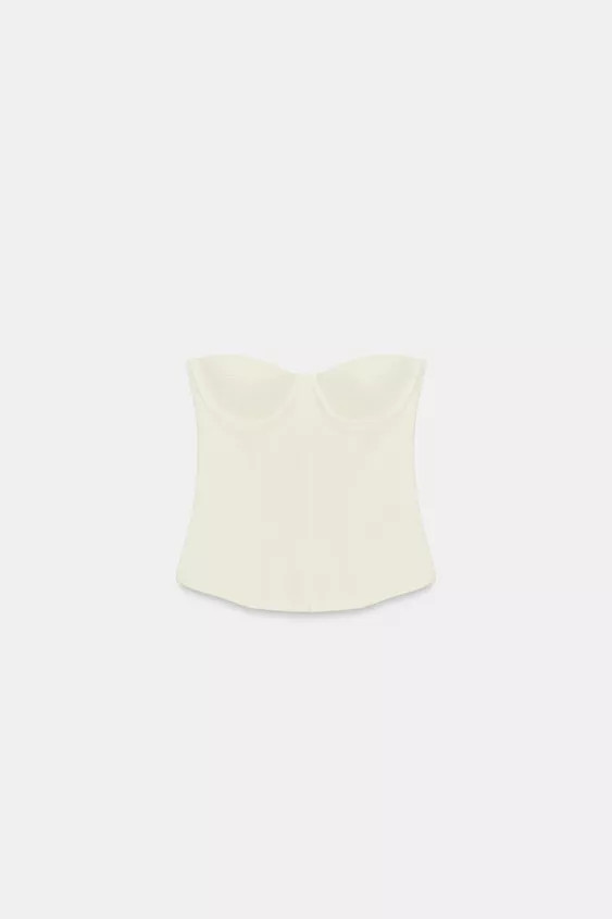CORSETTO IN MAGLIA STRETCH | Zara IT