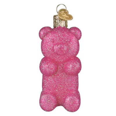 Old World Christmas Blown Glass Ornament for Christmas Tree, Glistening Jelly Bear | Target