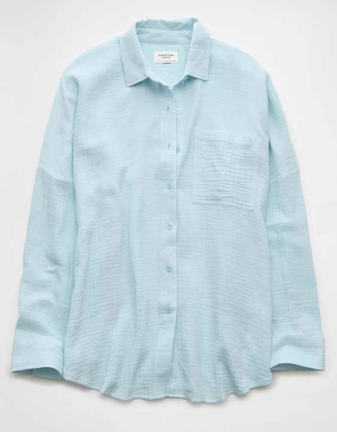 AE Go Big Oversized Shirt | American Eagle Outfitters (US & CA)