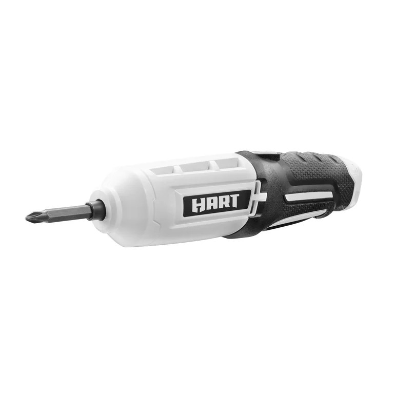HART 4-Volt Rechargeable Screwdriver with Philips and Slotted Bit | Walmart (US)