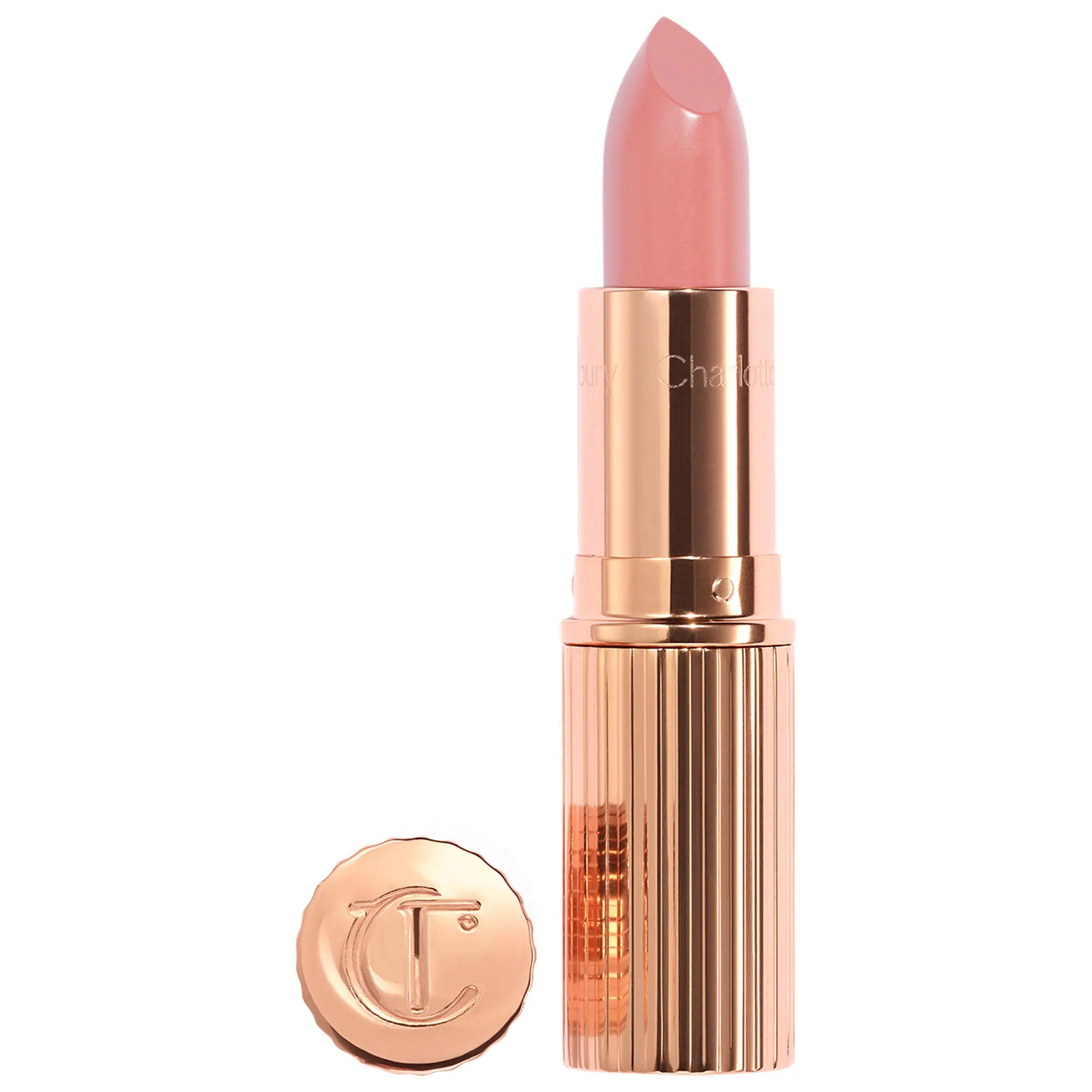 Charlotte Tilbury K. I.S. S.I. N.G Satin Shine Lipstick Pillow Talk Fair 0.12 oz | Sephora (US)