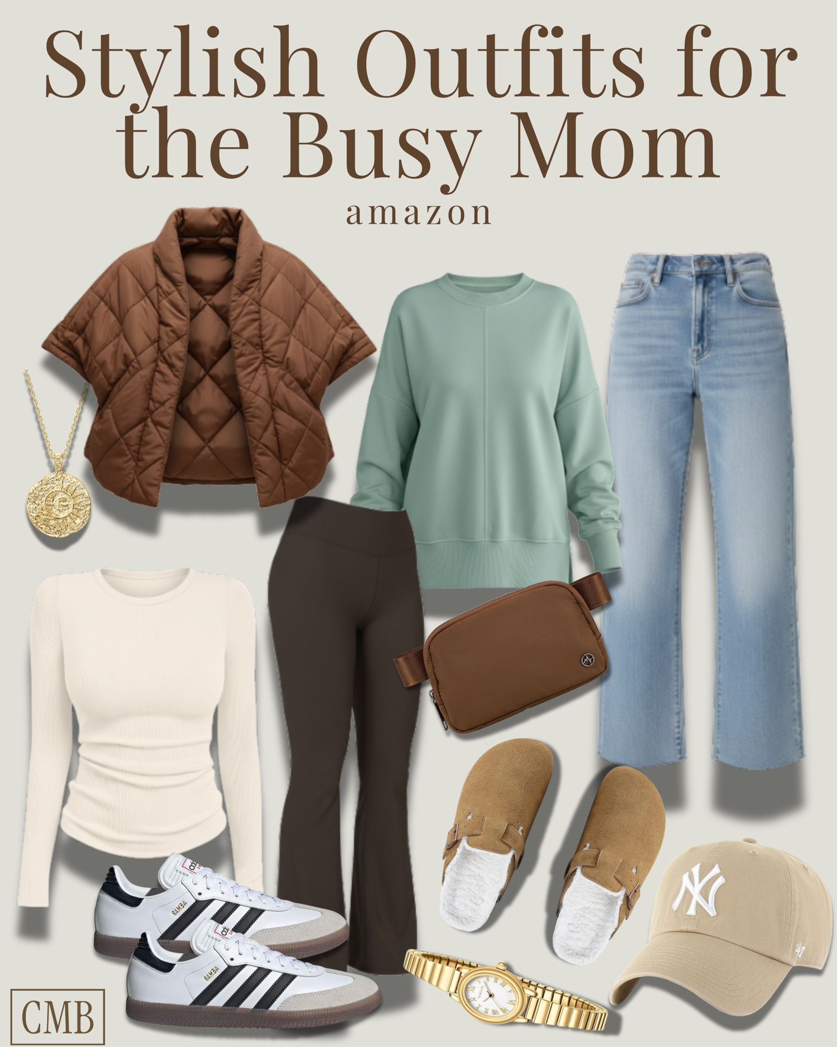 Busy moms deserve outfits that feel stylish and doable. 🤎
These easy Amazon pieces mix comfort and polish—perfect for school drop-off, errands, or whatever your day decides to throw at you.

#busymomstyle #momoutfitinspo #amazonfashionfinds #casualchicstyle #everydayoutfits #momlifelooks #neutralstyle 

 #LTKmomlife #LTKSeasonal #LTKBeauty