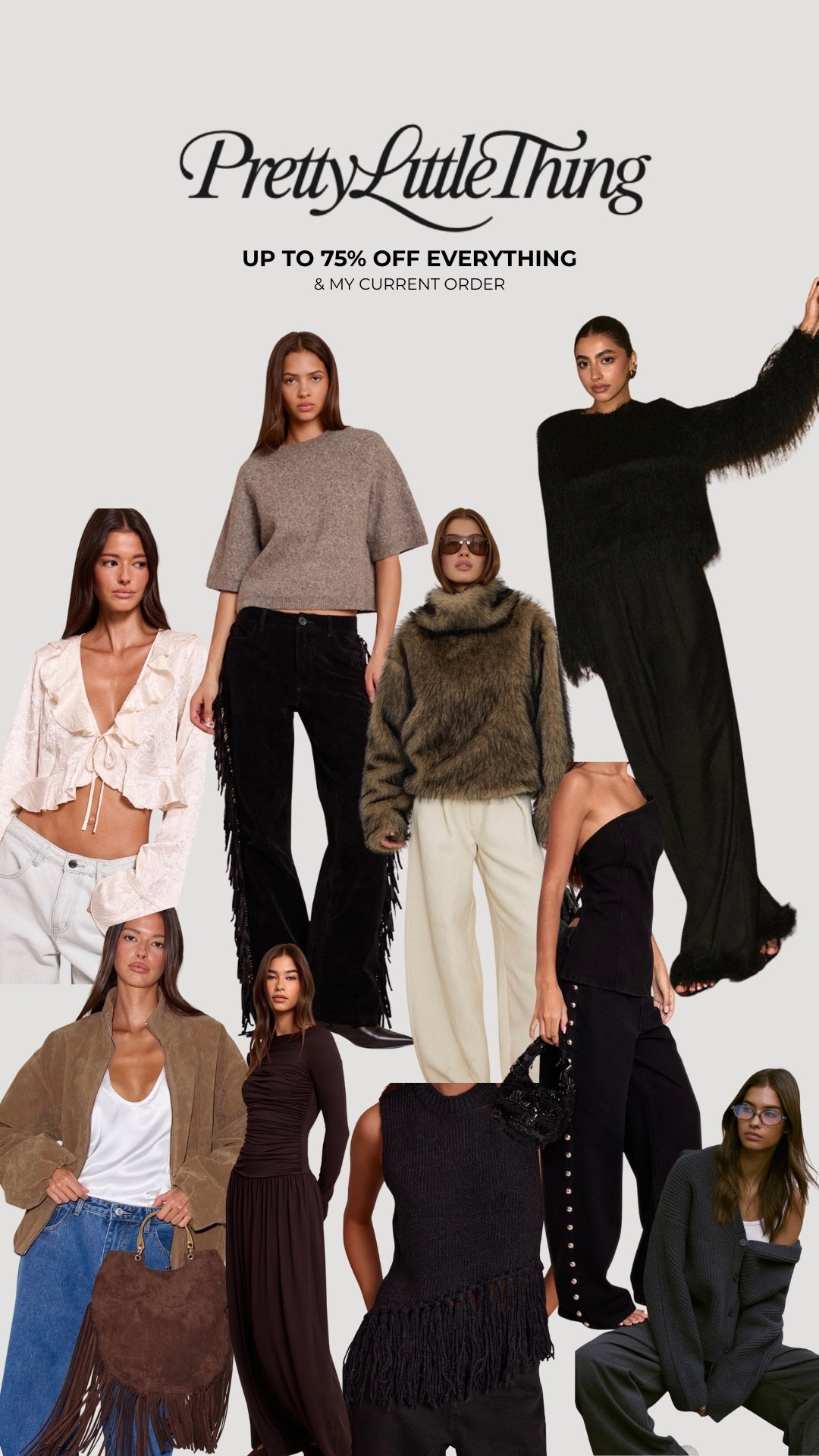 Pretty Little Thing — what I ordered 🛒 


#style #fur #fringe #prettylittlething
#inmycart #styleguide #styleinspo

#LTKFindsUnder50 #LTKSaleAlert #LTKFindsUnder100