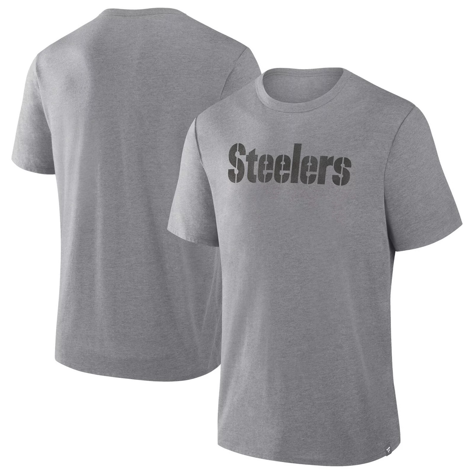 Men's Fanatics Heather Gray Pittsburgh Steelers Tri-Blend T-Shirt, Size: Large, Grey | Kohl's