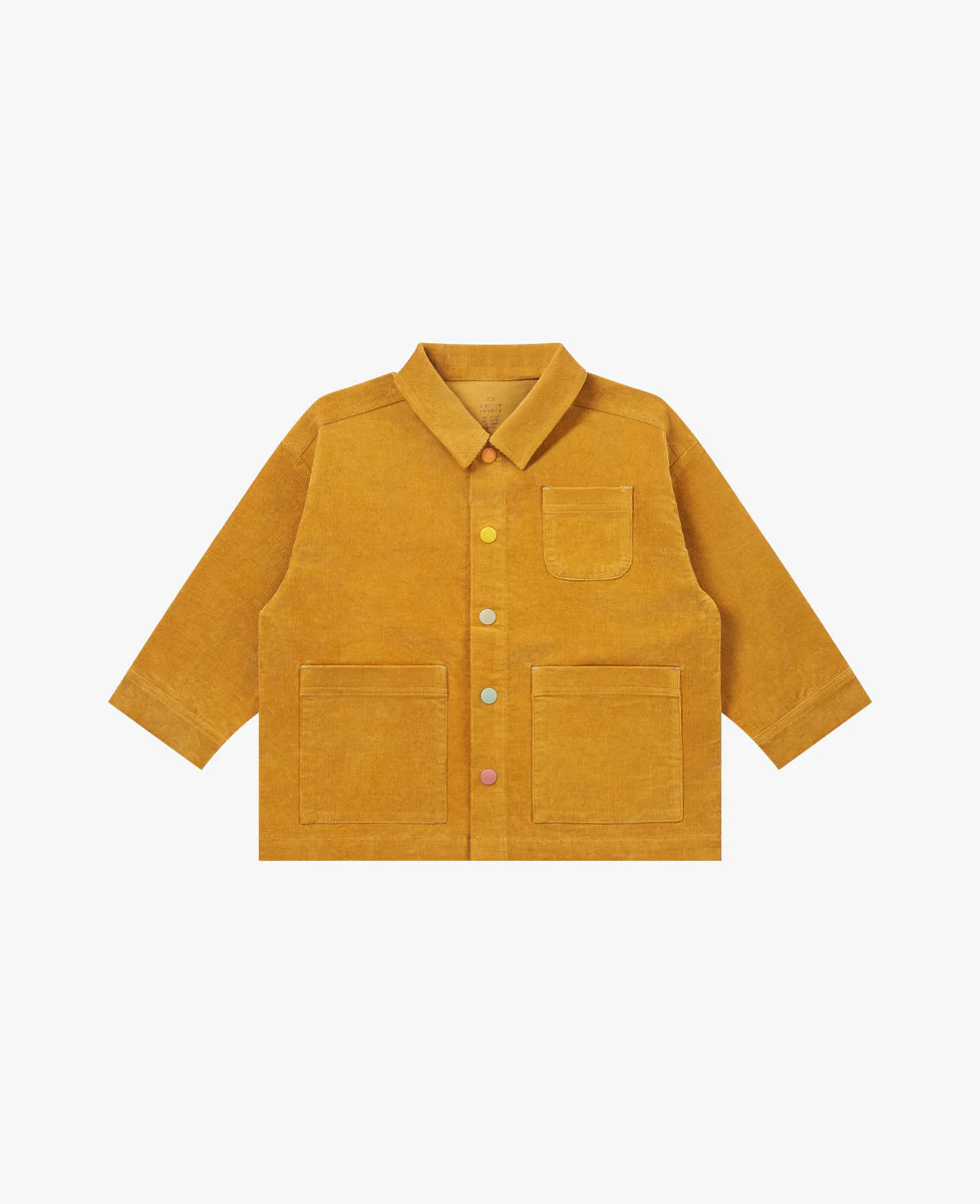 Corduroy Shacket - Turmeric | Petite Revery