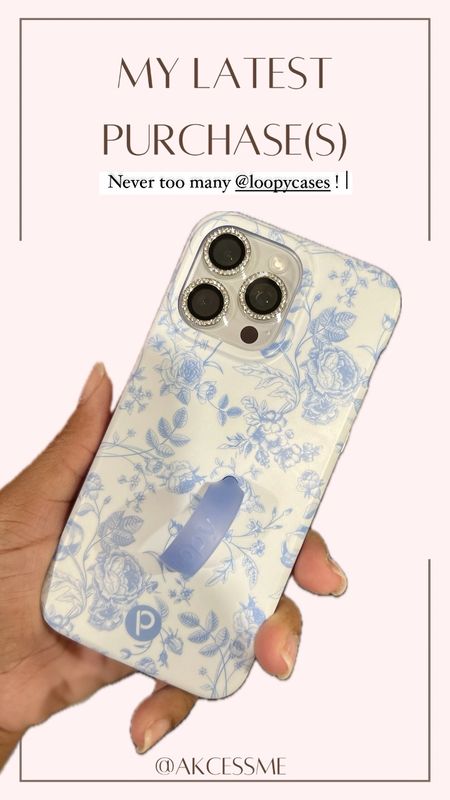 Never too many phone cases and accessories 📲🤳🏾 #AKCESSME #iphone #loopycase #amazon