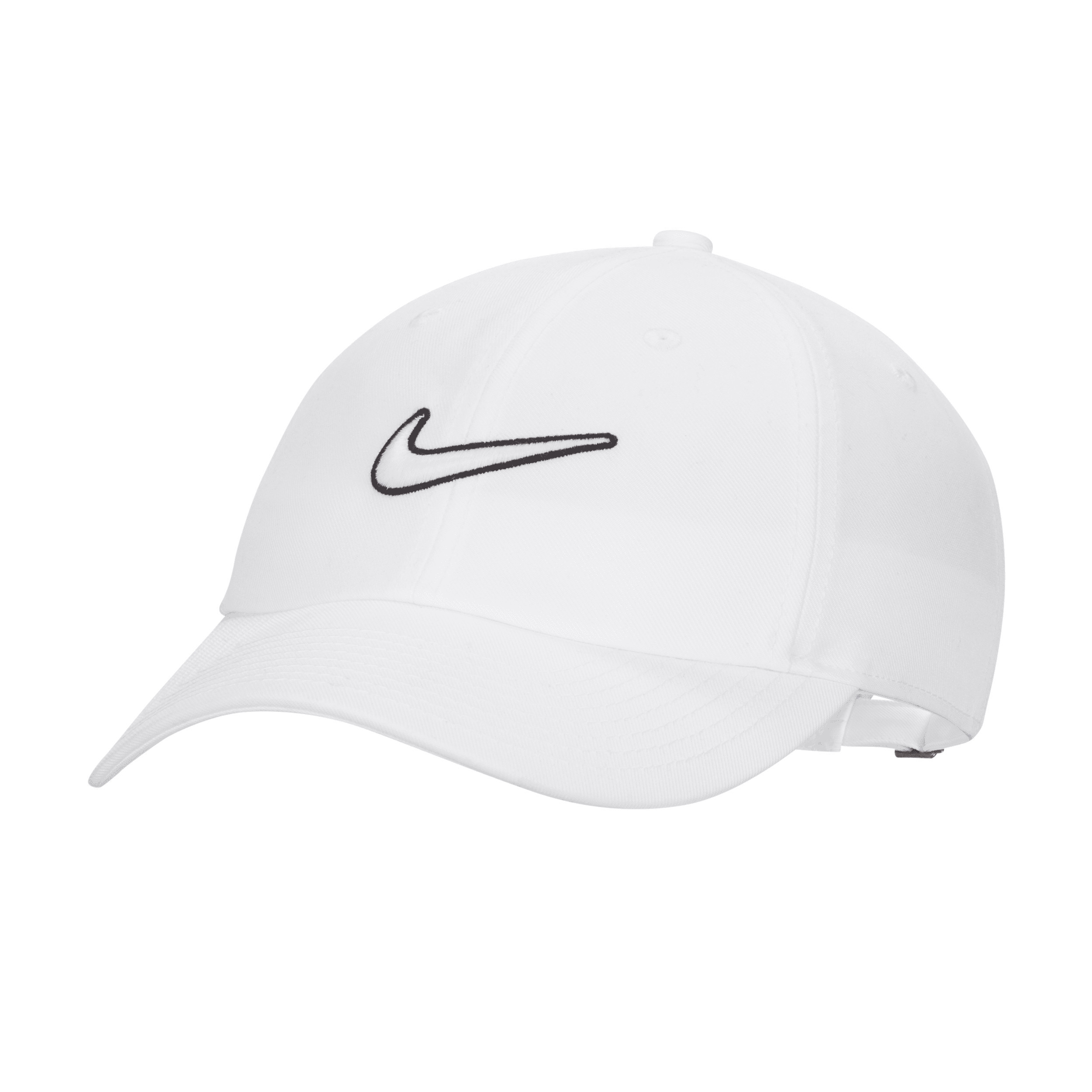 Nike Unisex Club Unstructured Swoosh Cap in White | FB5369-100 | Nike (US)