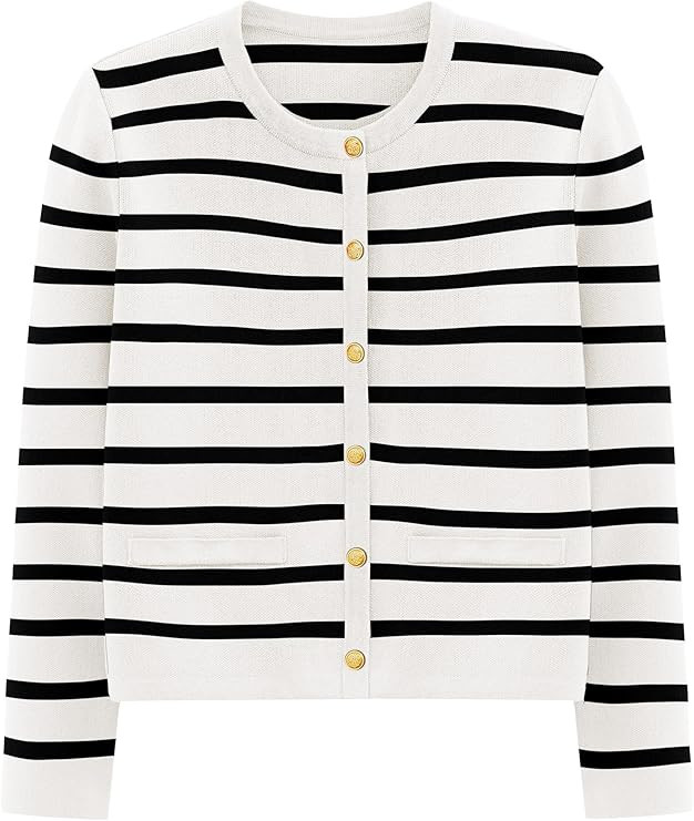 PRETTYGARDEN Women's Winter Cardigan Sweaters Button Down Open Front Long Sleeve Knit Cardigans S... | Amazon (US)