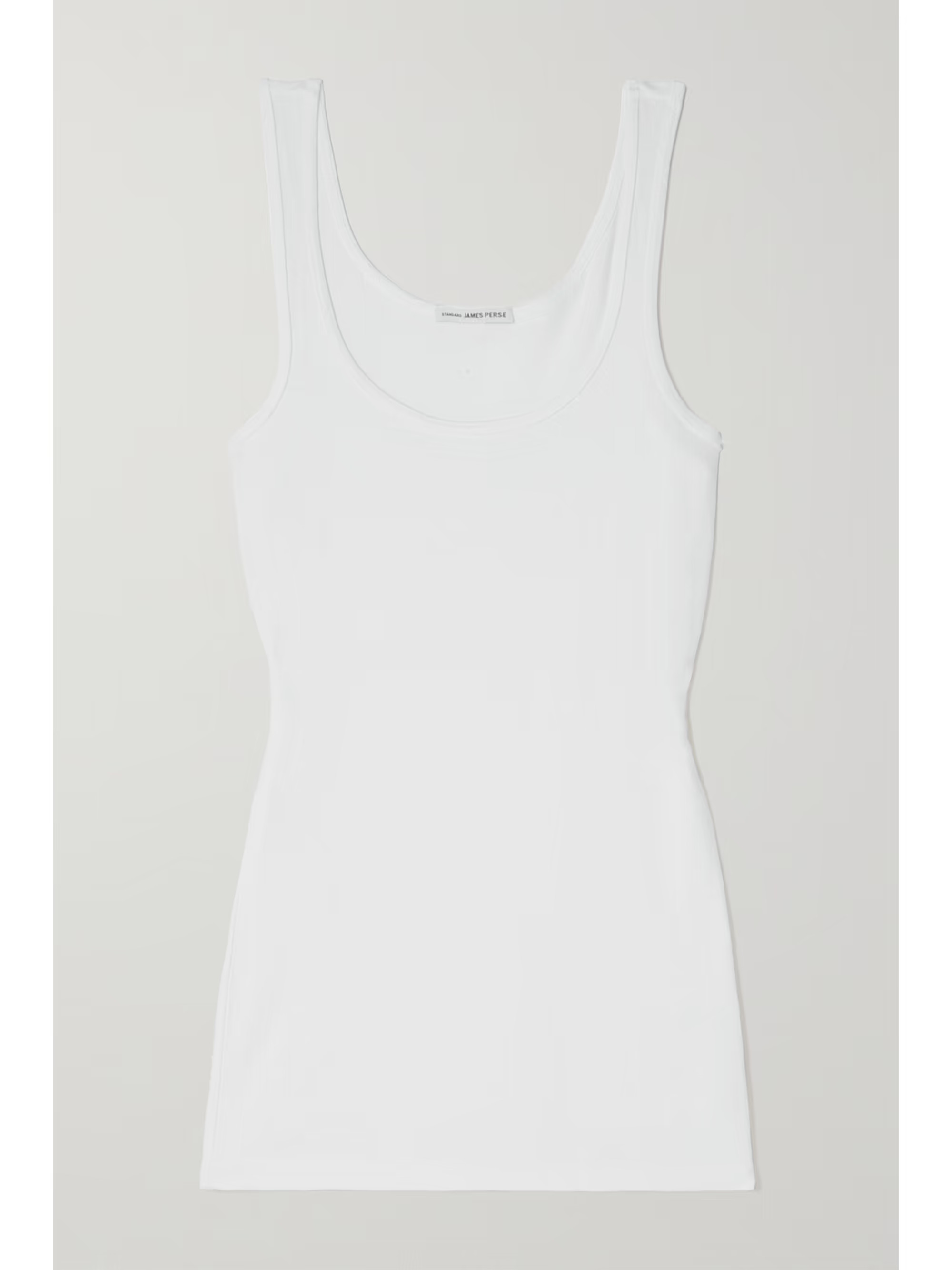 Brushed stretch-cotton jersey tank | NET-A-PORTER (US)