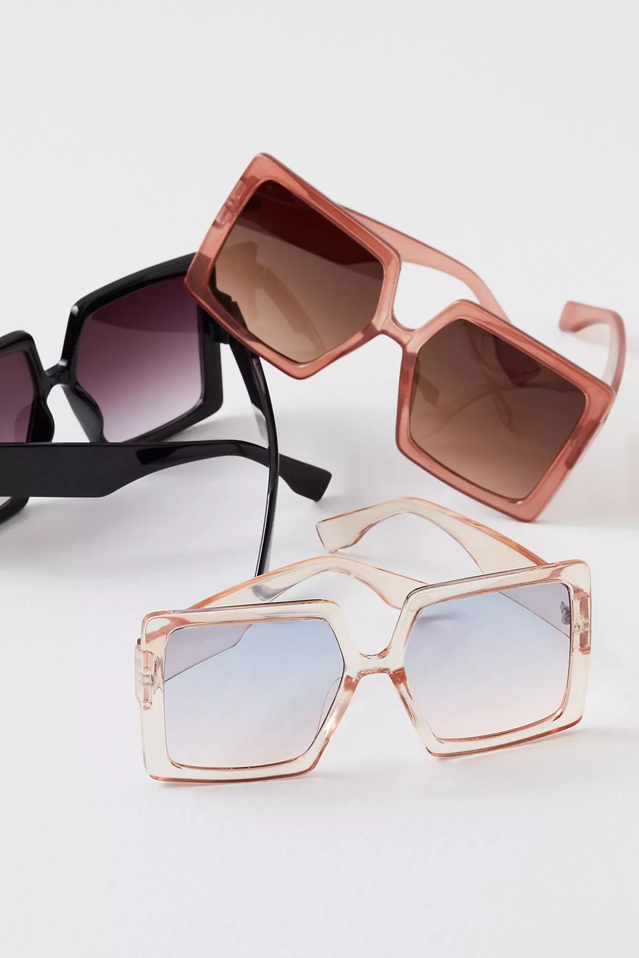 Line Of Sight Square Sunglasses | Free People (Global - UK&FR Excluded)